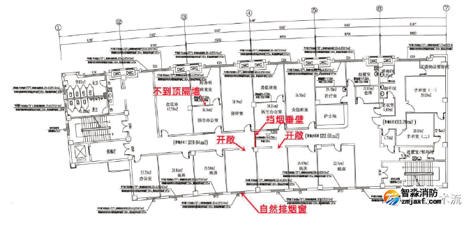 既有建筑消防改造之小区配套商业变身医院